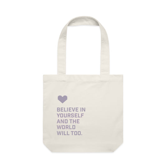 Canvas Quote Tote Bag