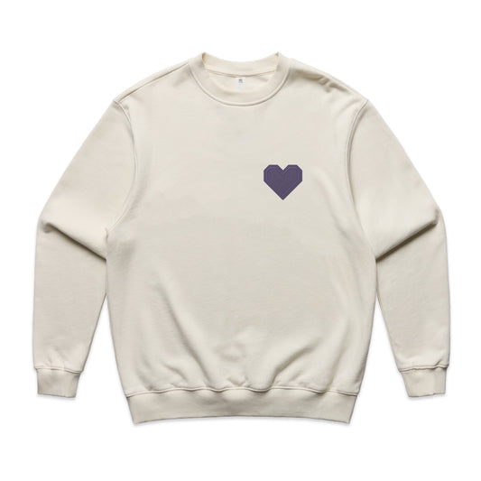 Men's Heart + Quote Sweatshirt